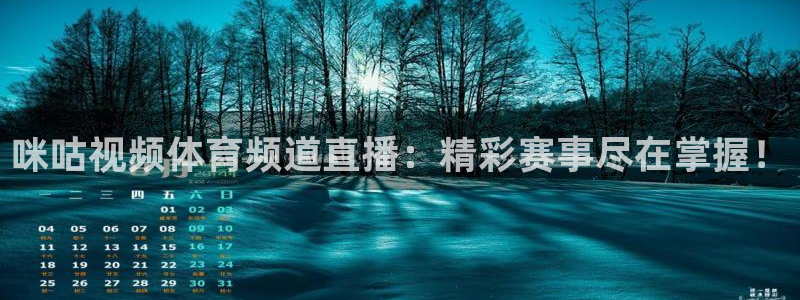 咪咕视频体育频道直播：精彩赛事尽在掌握！